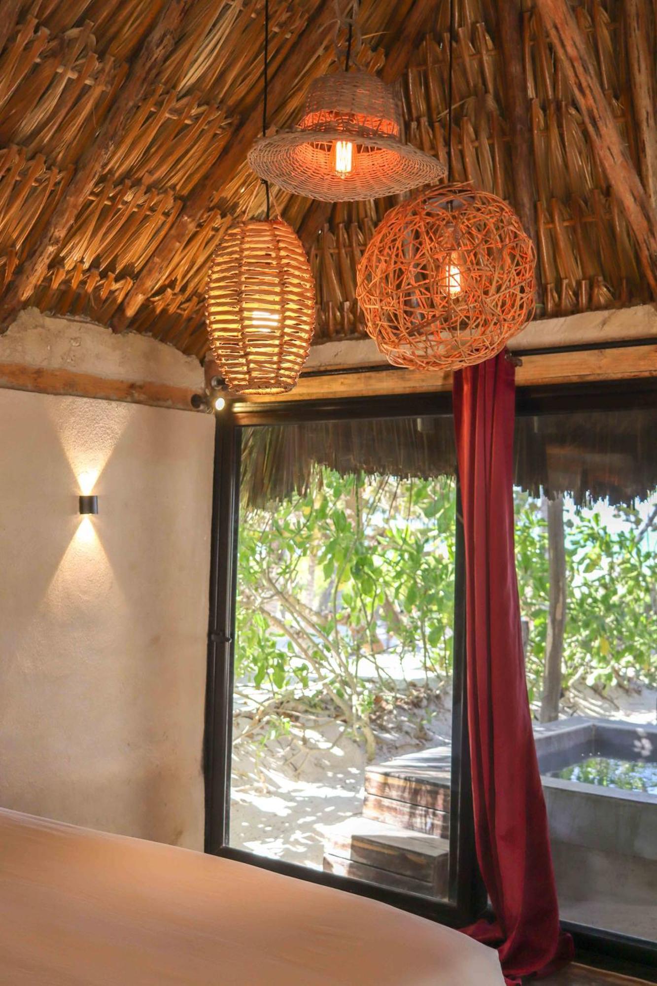 Casa Mate Beachfront Cabanas El Cuyo Quarto foto